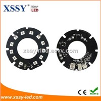 12pcs Infrared SMD 2835 LED 850nm 14mil 44mm PCB Board Night Vision with for CCTV Camera