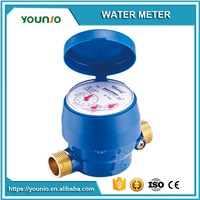 Younio Single Jet Dry Type Block a Water Meter, Vane Wheel for Cold Water Good Quality High Accuracy