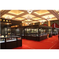 New Patent Folding Product Foldable System Glass Case Cupboard Folding Cabinet for Jewelry Porcelain Exhibition
