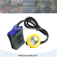 KL7LM C 15000lux Brightness Mining Caplamp. Safety Miner's Lamps, Corded Powerful Headlamp