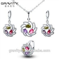 Gold Body Jewelry Set Factory Direct Price Wholesale for Ladies Set Jewelry
