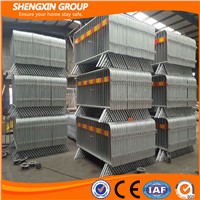 Portable Galvanized Steel Traffic Crowd Control Barrier for Road