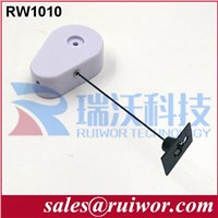 RW1010 Security Pull Box | Anti Shoplifting Steel, Spring Cable Retractors