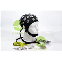 Greentek Gelfree-S EEG Recording Head Cap Sponge EEG Electrode Cap