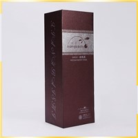 most Popular Items Manufacturer Custom Luxury Square Cardboard Paper Wine Boxes Satin Lined for Packaging Gift