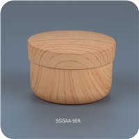Water Transfer Wood Grain Cosmetic Cream Jar