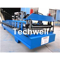 Automatic PLC Frequency Control Aluminium Corrugated Profile Roll Forming Machine, Corrugated Sheet Making Machine