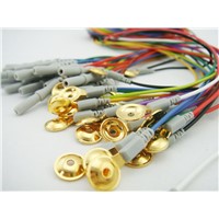 Greentek Gold Plated EEG Cup Electrodes Coated Gold Electrodes