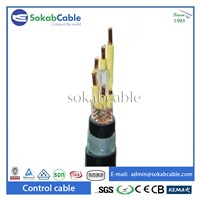 Control Cable with Copper Tape Warped Screen