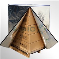 Aluminum Foil Woven Fabric Thermal Pallet Cover for Transportation