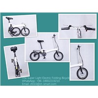 Customized Lightest Electric Folding Bikes Folding Ebikes Folding Electric Bicycle