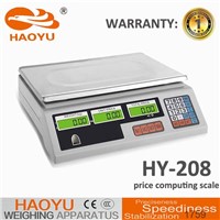 Haoyu HY-208 New Electronic Weighing Price Computing Scale