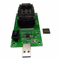 Clamshell Structure EMCP221 Reader to USB, for BGA 221 Testing, Size 11.5x13mm, Nand Flash Programmer