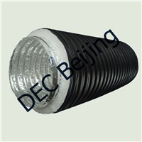 R1.0 Polyester Insulation Flexible Duct 8 Inchx20ft Acoustic Flexible Duct