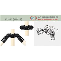 Three-Pipe Intersection Adjjustable Angle Metal Joint