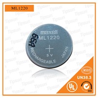 Maxell 3V ML1220 Button Cell Rechargeable CMOS Battery