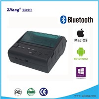 ZJ-8003 Portable Android Bluetooth Mobile Printer Invoices with Android IOS SDK