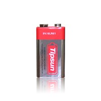 China Manufacture 9V 6LR61 Alkaline Battery for Electronic Devices