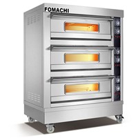 3 Deck 6 Trays Electric Bread Deck Oven FMX-O38C