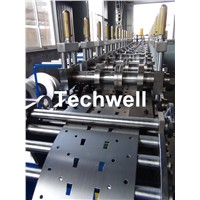 16 Forming Stations Steel Shelf Roll Forming Machine with Galvanized Coil Or Carbon Steel
