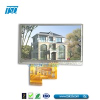 480x272 TFT Module 4.3 Inch LCD Display Touch Panel with High Brightness 1000nits