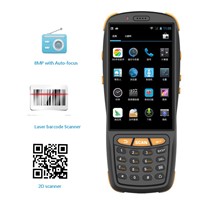 4&amp;quot; Touch Screen Handheld Barcode Scanner PDA with NFC/RFID/3G