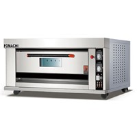 Hot Sale Electric Deck Oven All S/S 1 Deck 2 Trays Electric Deck Oven FMX-O120A