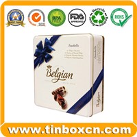 Rectangular Chocolate Tin Box - Brilliant Tin Box Manufacturing Ltd
