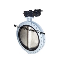 U-Section Gearbox Butterfly Valve