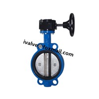 GG25 Wafer Gear Operated Butterfly Valve