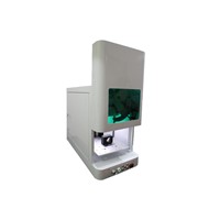 Full Enclosed Metal Plastic Safe Fiber Laser Marking Machine 10W 20W 30W 50W