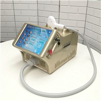 Portable Popular Champagne Color 808nm Diode Laser Hair Removal Machine