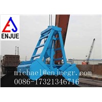 Electric Hydraulic Clamshell Grab Bucket for Bulk Cargo Material