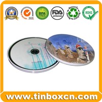 CD Tin Case, Tin CD Box, CD Tin Can, DVD Tin Box, Tin Can (BR1157)