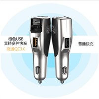 Car Fast Charger Bluetooth Headset for iPhone/Samsung/Huawei/Xiaomi