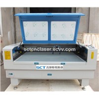 SCT-1410D High Quality Plastic Cutting Double Head Laser Machine