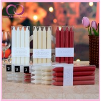 Colored Classic Plain Tapered Candles for Lightening