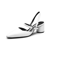 DY065-2 Women's Pointed Toe Ankle Strap High Heel Pumps Shoes