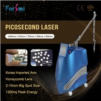 Manufacture Price Korea Arm Guide Pigmenation Picosure Picosecond Laser Tattoo Removal Machine for Professional Clinic