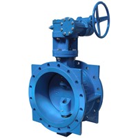 Double Eccentric Flanged Butterfly Valve