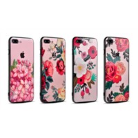 for iPhone 7/6Mobile Phone Case, Simplicity Clear Transparent TPU Phone Cover Case