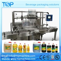Automatic Linear Cooking Oil, Edible Oil, Olive Oil, Sunflower Oil Filling Machine Manufacture