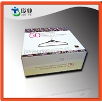 Paper Color Box for Suit Hangers Packaging