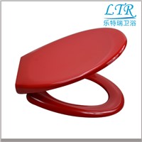 Red Color Round Shape Urea Toilet Seat