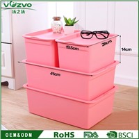 Customized PP Plastic Storage Container Box for Household