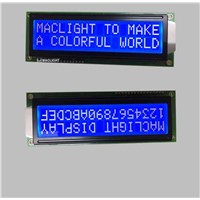 20X2 Character LCD Module Display with Blue Background