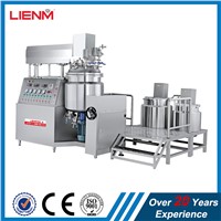 CE Certification Cosmetics Vacuum Emulsifying Mixer, Cream Homogeneous Mixer Emulsifying Machine