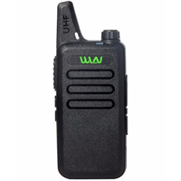 High Quality WLN KD-C1 Black 16 Channel Ham Radio 400-470 MHz UHF Walkie Talkie