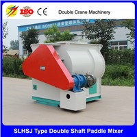 Shuanghe Double Shaft Paddle Mixer Large Capacity Feed Mixing Machine Sale In South Africa