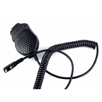 Walkie Talkie Handheld Microphone Speaker with Dual Push-to-Talk PTT for Baofeng Radio UV-82